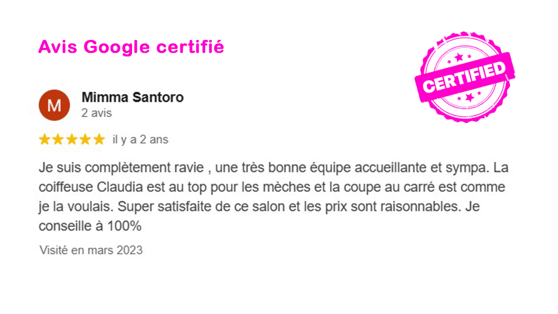 Avis google 4